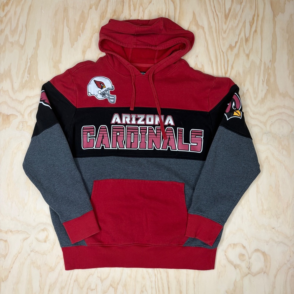 Hands High Arizona Cardinals Hoodie Mens XL Red Black Grey NFL Sweatshirt